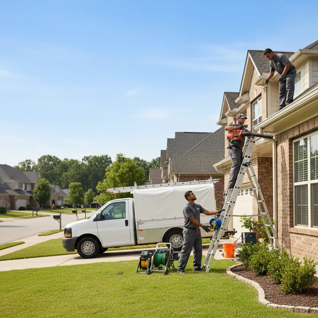 Home Gutter Service in Bedias, TX near me